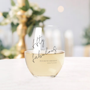 VERRE À VIN SANS PIED 