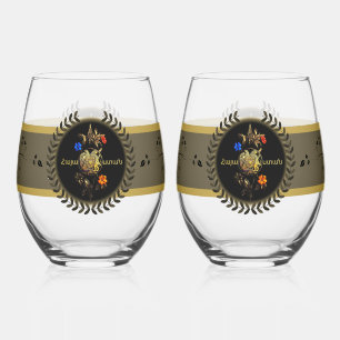 Verre À Vin Sans Pied Հ ա յ ա ս տ ա Ensemble de produits de boisson ն