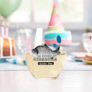 VERRE À VIN SANS PIED ヘラブナ あらゆる生命たちへ感謝と祈りをささげます。