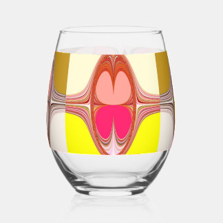 Verre À Vin Sans Pied abstract digital artwork 