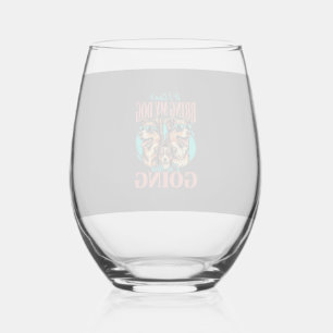 Verre À Vin Sans Pied Amenez Mon Chien Amateur De Chien Rétro
