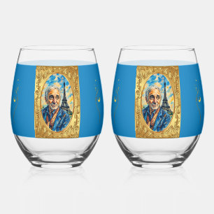 Verre À Vin Sans Pied AZNAVOUR Ա զ ն ա վ ո ր ւ Ensemble de produits de b