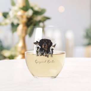 Verre À Vin Sans Pied Bretagne Espagnol, Passion pour les oiseaux