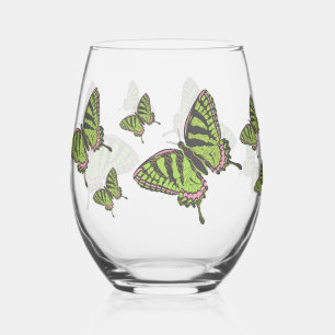 Verre À Vin Sans Pied Celtic Papillon