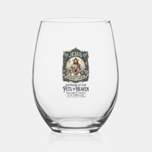 Verre À Vin Sans Pied Chemise de souvenir commémoratif pour animal de co