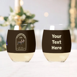 Verre À Vin Sans Pied Chocolat Moose Café