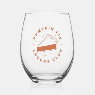 Verre À Vin Sans Pied Club des amateurs de tartes citrouilles