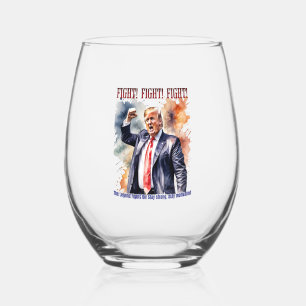 Verre À Vin Sans Pied Combattez ! Combattez ! Combattez ! Légende de Tru