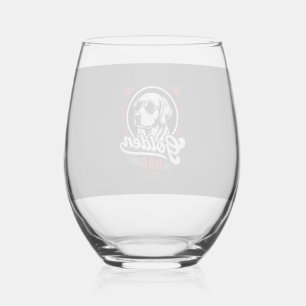 Verre À Vin Sans Pied Conception de lunettes de soleil Golden Dad Golden