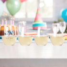 Dusty Blue Floral Fête des mariées personnalisée