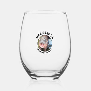 Verre À Vin Sans Pied Edimbourg Hippo Pygmy en Ecosse - Moo Deng 2.0 Hi