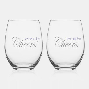 Verre À Vin Sans Pied Elégant encouragements personnalisés ! Meilleur pa