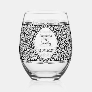 Verre À Vin Sans Pied Ensemble de produits de consommation Art nouveau D