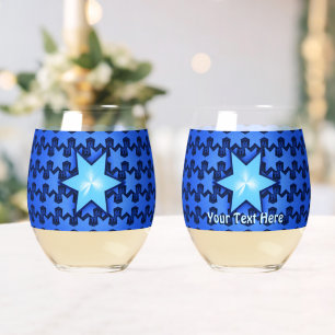 Verre À Vin Sans Pied Étoile du centre