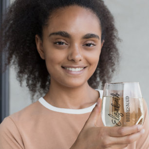 Verre À Vin Sans Pied Fête de mariage