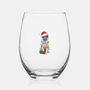 Verre À Vin Sans Pied Feu de Noël Feu de Noël Feu de Chien Finlandais Fe