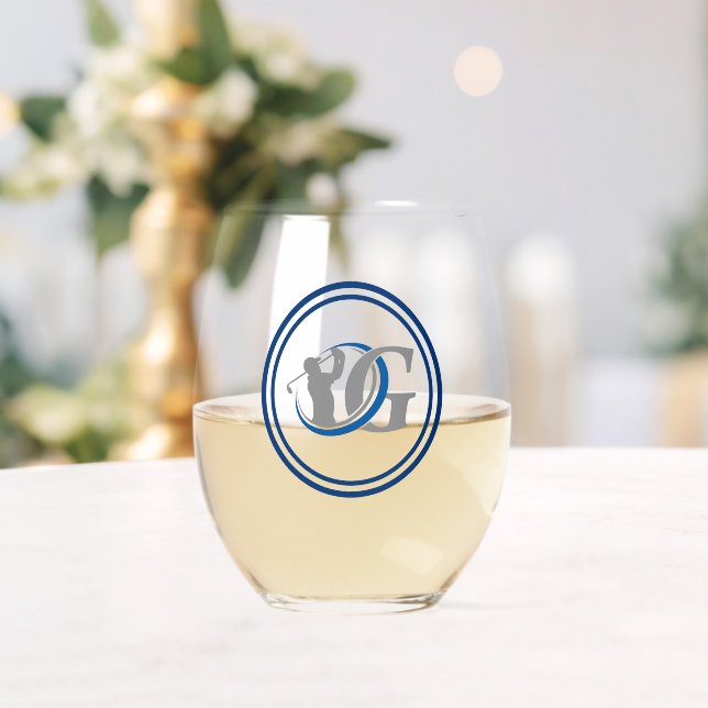 Verre À Vin Sans Pied Golf (Insitu (Mariage))
