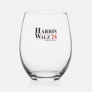 Verre À Vin Sans Pied Harris Walz 2024 Essential