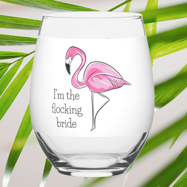 Verre À Vin Sans Pied Je suis le cadeau de fête de fiançailles de la mar (Créateur téléchargé)