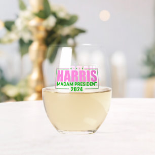 Verre À Vin Sans Pied Kamala pour le président Wine Glass