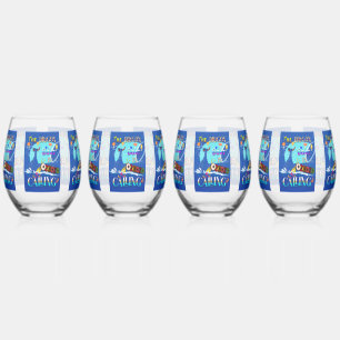 Verre À Vin Sans Pied Le Bateau Dragon Appelle