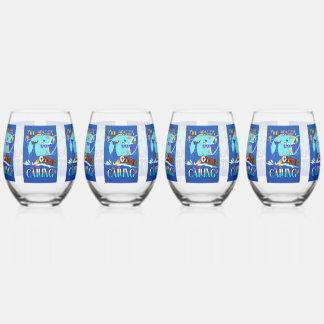 Verre À Vin Sans Pied Le Bateau Dragon Appelle