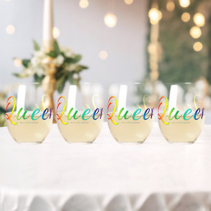 Verre À Vin Sans Pied Le mot unique expressif et étrange de SlipperyJoe