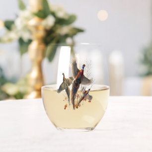 Verre À Vin Sans Pied Les faisans pour toujours