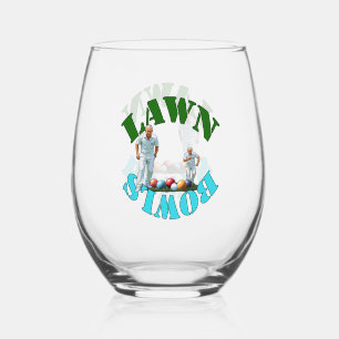 Verre À Vin Sans Pied L'esprit des boules : Joueurs et boules