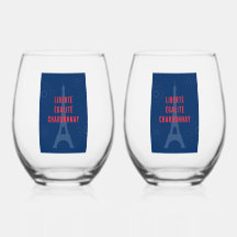 Liberté Égalité Chardonnay Funny Tour Eiffel