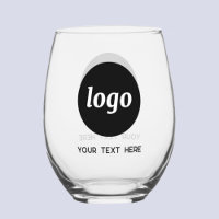Logo simple avec texte promotionnel d'entreprise