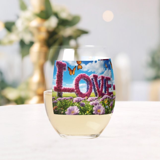 Verre À Vin Sans Pied Luxury Wine Glass (Insitu (Mariage))