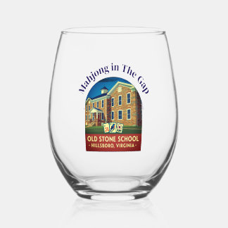 Verre À Vin Sans Pied Mahjong in the Gap - Wine Glass