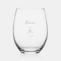 Mariage minimaliste simple