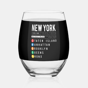 Verre À Vin Sans Pied Nouveaux 5 arrondissements de York