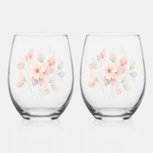 Parfaits Floraux Pastel