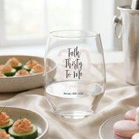 Parler trente à moi rose moderne fête d'anniversai