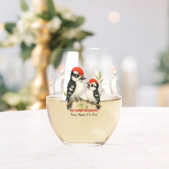 Verre À Vin Sans Pied Pic rouge Vocal (Insitu (Mariage))