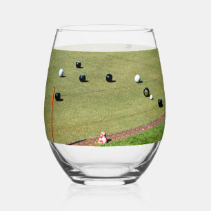 Verre À Vin Sans Pied Précision et stratégie : Jeu de Concours de Bowl d