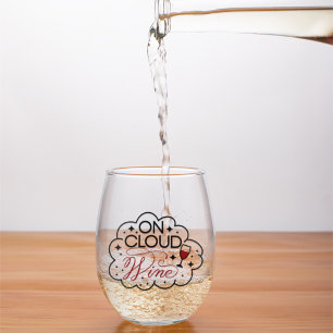 Verre À Vin Sans Pied Puns À Vin Mignonne