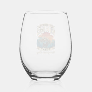 Verre À Vin Sans Pied Randonnée Chiens de Bologne Montagnes Coucher de s