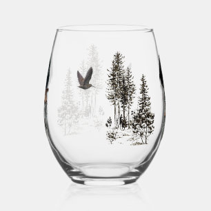 Verre À Vin Sans Pied Setter anglais 