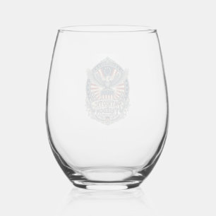 Verre À Vin Sans Pied T-Shirt Graphique Vectoriel Série Année de Naissan