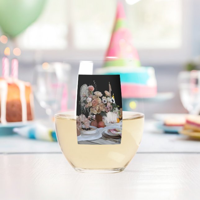 Verre À Vin Sans Pied Tablescape Bohème (Insitu (Anniversaire))