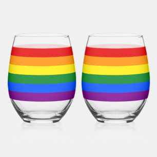 Verre À Vin Sans Pied The Colors of the rainbow