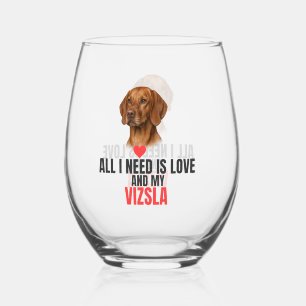 Verre À Vin Sans Pied Tout ce dont j'ai besoin, c'est d'amour et de mon