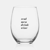 Véritable Homme Boire Du Vin, Personnalisé Typogra