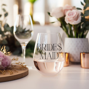 Verre À Vin Sans Pied Verre de vin sans bridesmaid