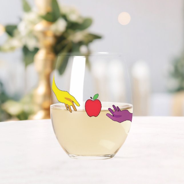 Verre À Vin Sans Pied Vin (Insitu (Mariage))