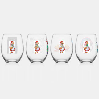 Verre à vin sans pierre